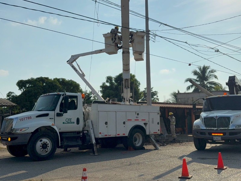 Apagón deja sin luz ni internet a Barrio Viejo y Pantla