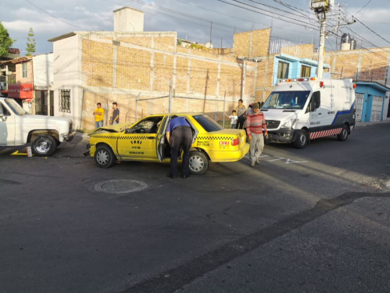 Aparatoso accidente en La Comerciantes