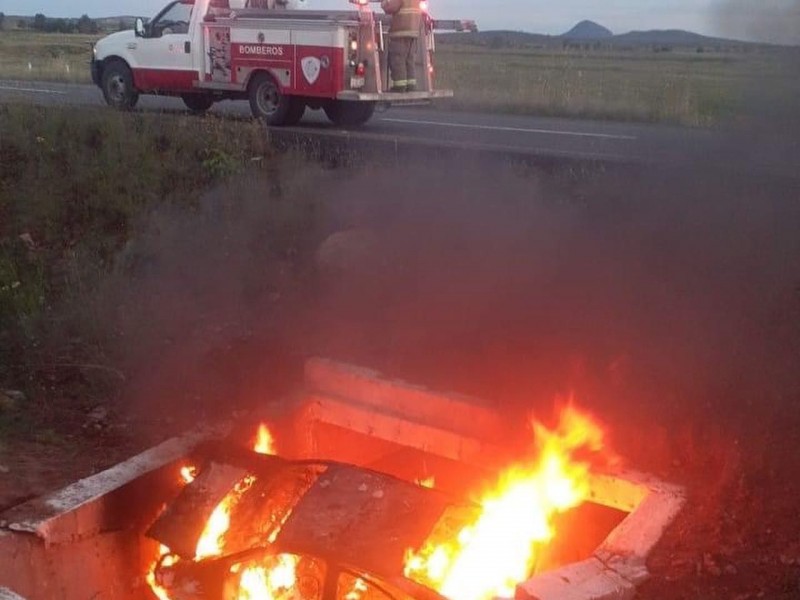 Aparatoso accidente en Pánfilo Natera, Zacatecas,