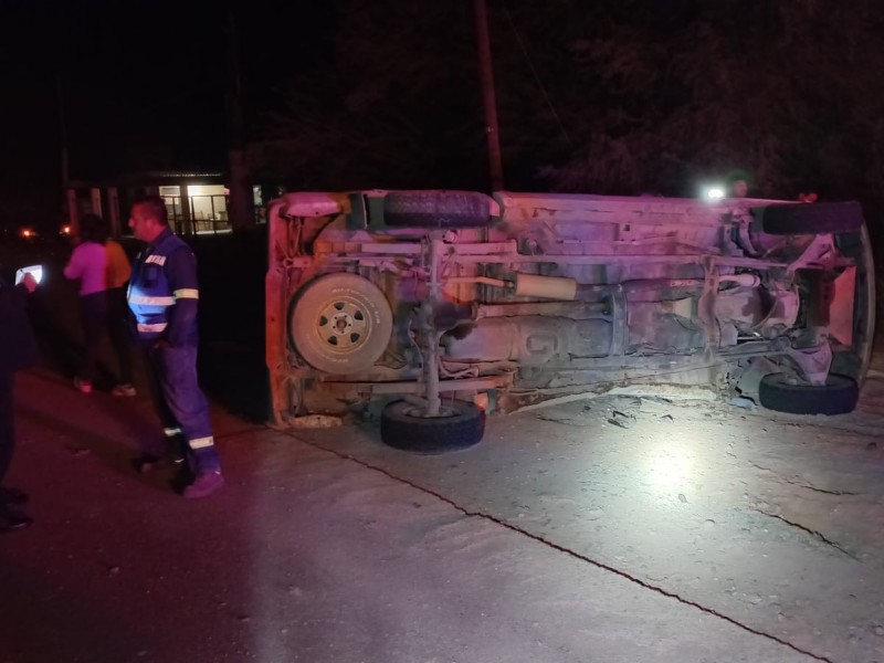 Aparatoso accidente se registra en el Centenario