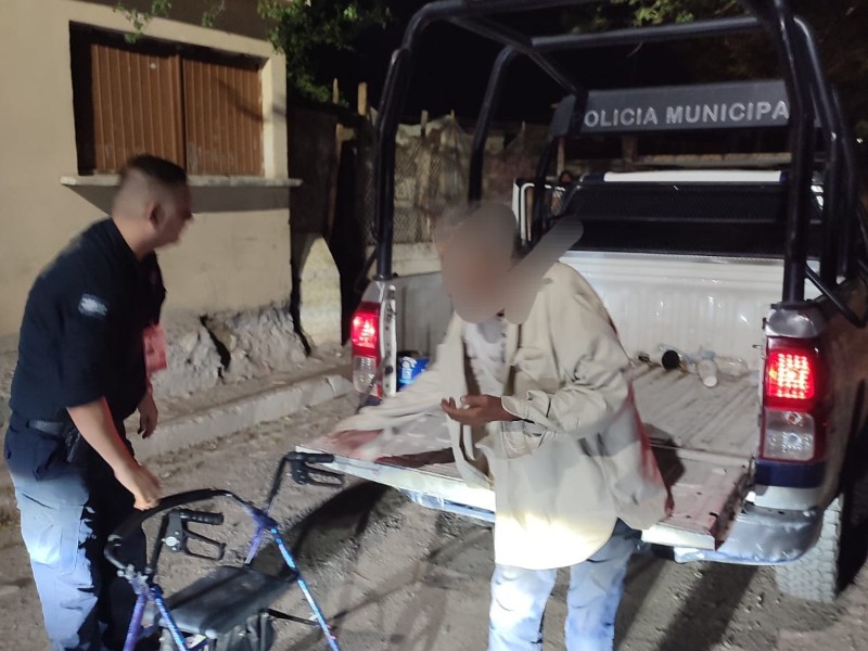 Aparece adulto mayor reportado como desaparecido