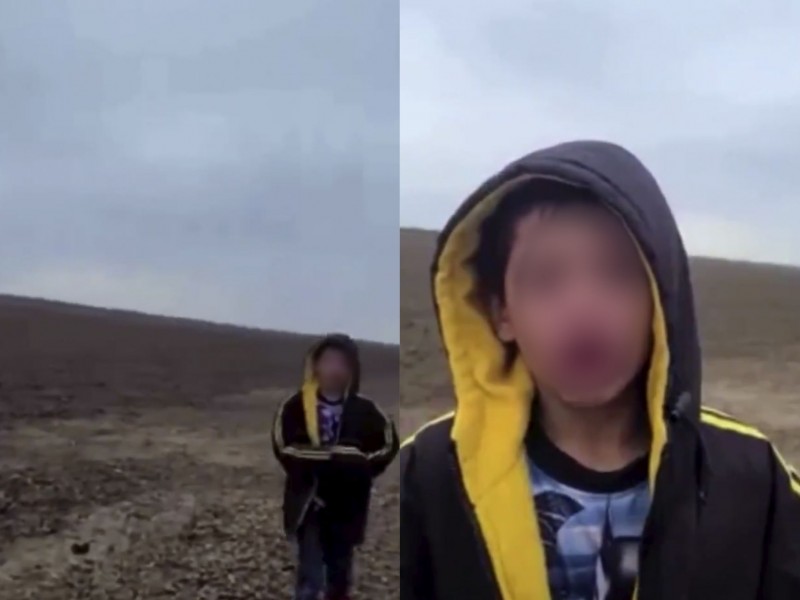 Video: Aparece mamá de niño abandonado en la frontera