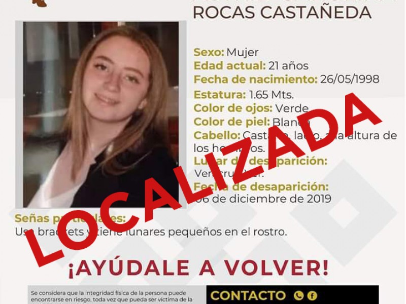 Aparecen dos jóvenes desaparecidos en Veracruz