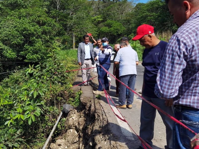 Apenas realizarán dictámenes tras derrumbe en puente de Coatepec