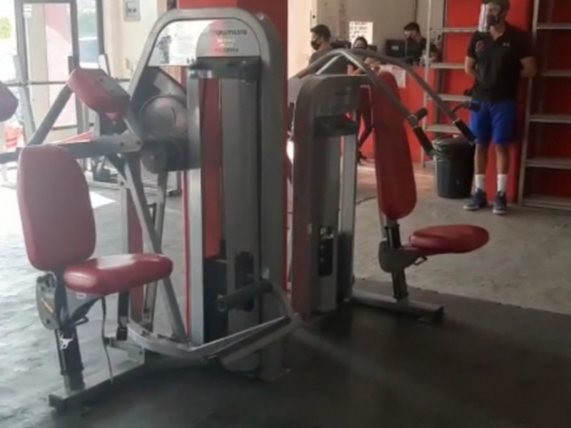 Aperturan gimnasios en el municipio