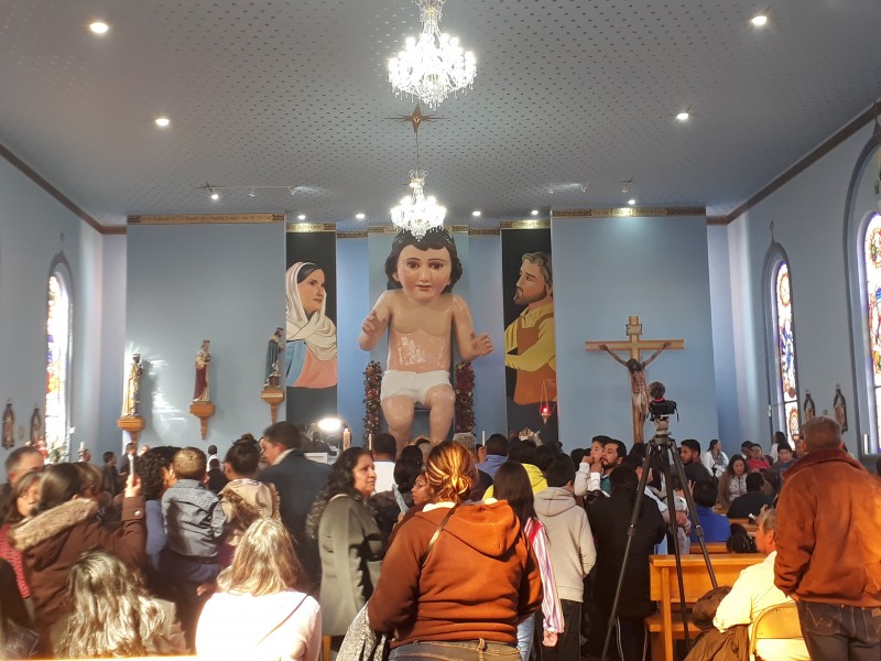 Aperturan templo del Niño Dios más grande