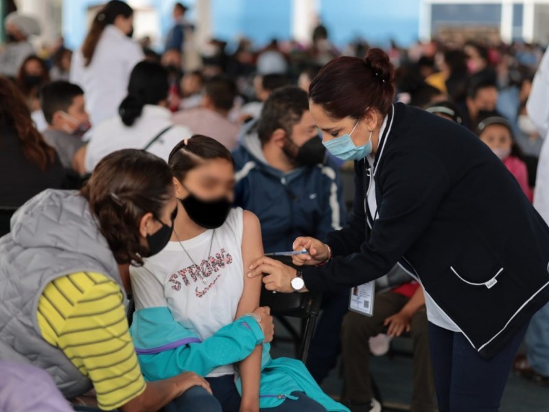 Aplicadas, 16 mil 260 vacunas anticovid a niños en Morelia