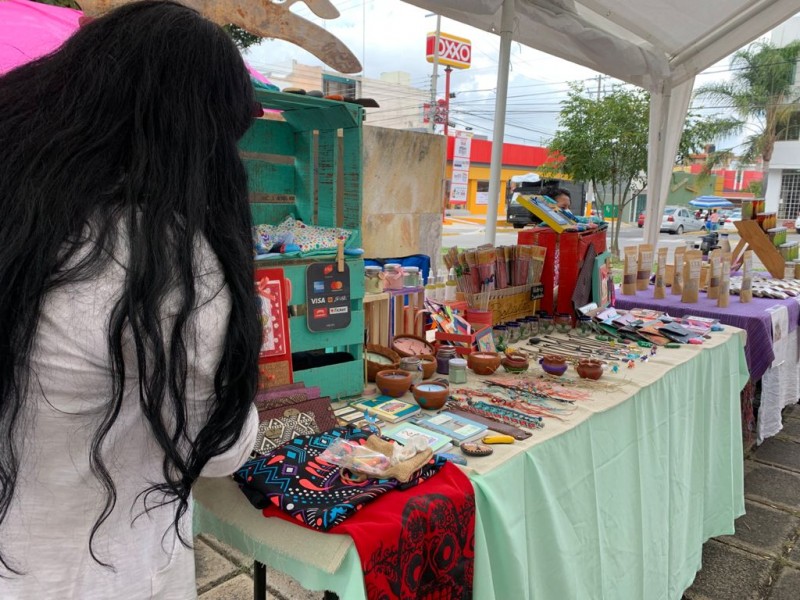 Impulsan a emprendedoras morelianas en bazar en Boulevard