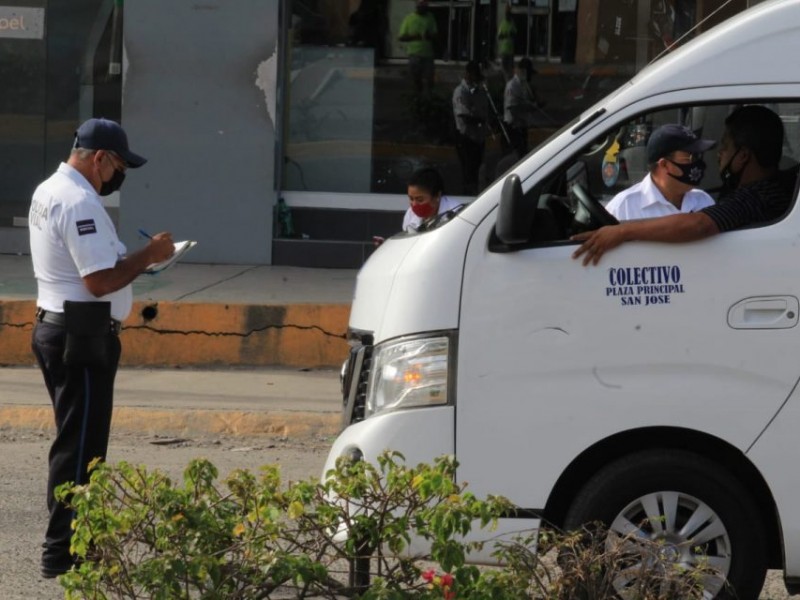 Aplican 140 multas a transporte público por ignorar medidas sanitarias