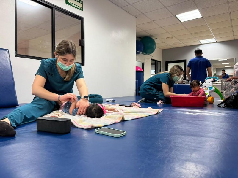 Aplican programa de estimulación temprana en DIF