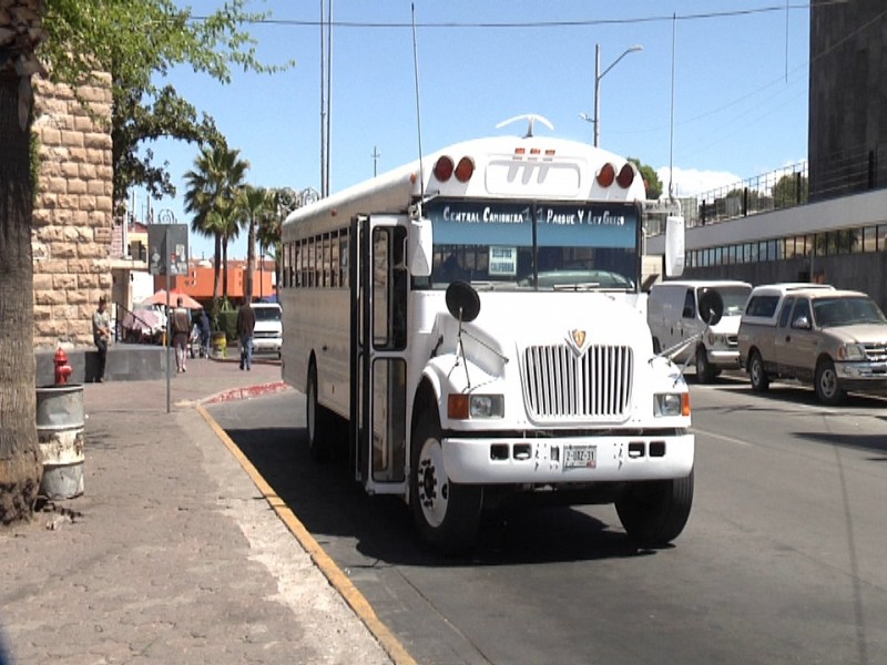 Aplicaran medidas mas estrictas en transporte público