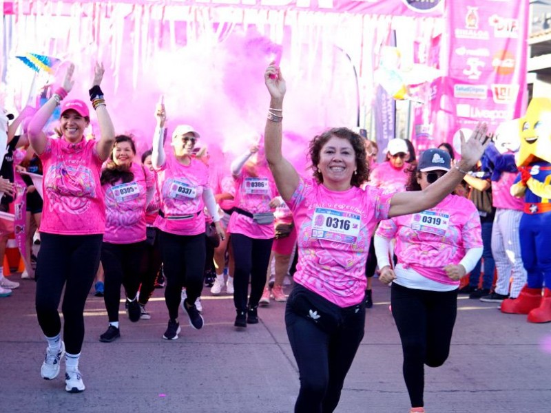 Apoya la lucha contra el cáncer en Carrera Rosa 2025