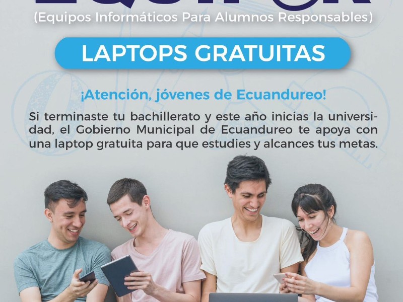 Apoyan a estudiantes universitarios con herramientas tecnologicas en Ecuandureo