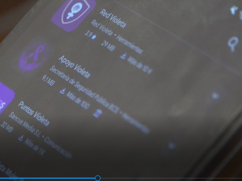 Apps Violeta  tecnología que busca proteger a las mujeres