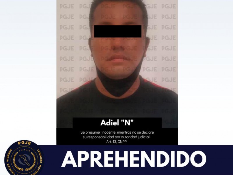 Aprehende PGJE a sujeto por abuso sexual a menor