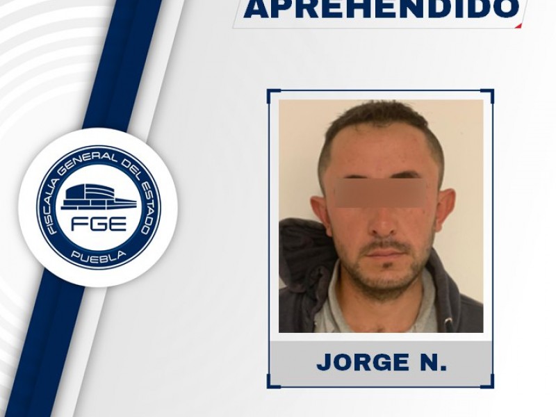 Aprehenden a Jorge N. presunto homicida de Agnes