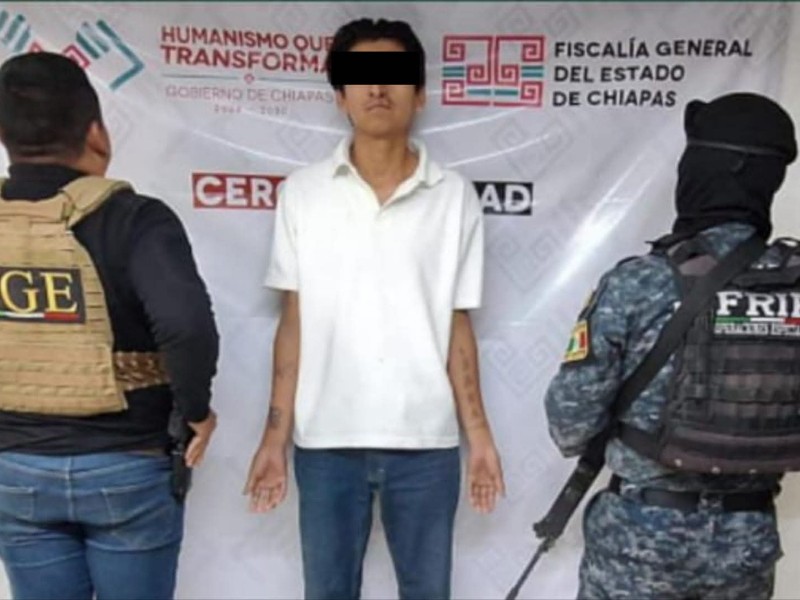 Aprehenden a presunto responsable de robo con violencia