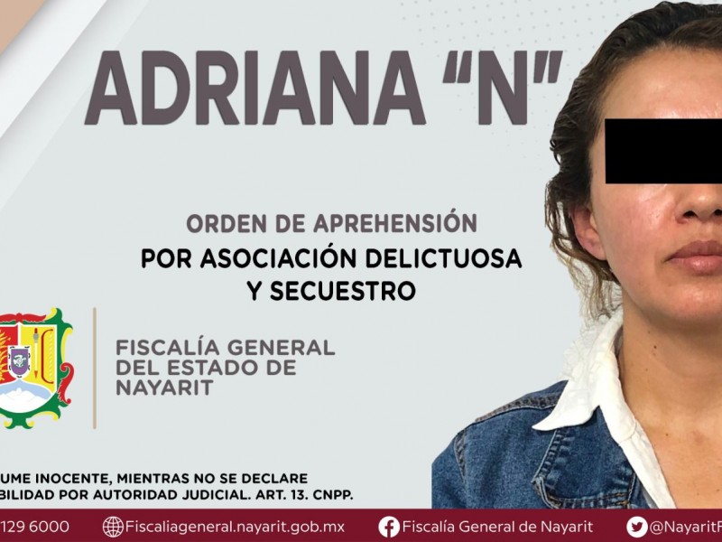 Aprehenden a hermana de Saldate por secuestro