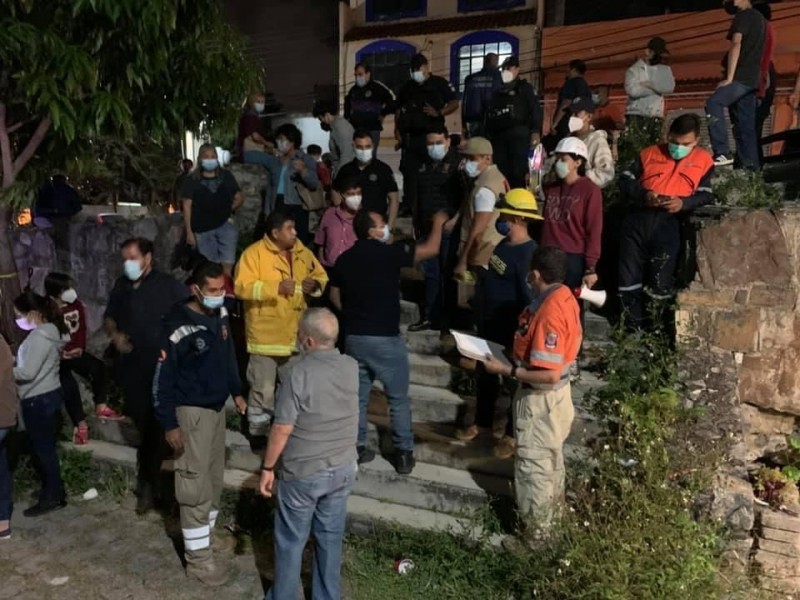 Aproximadamente 70 familias damnificadas en Infonavit de Chilpancingo