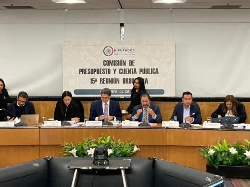 Aprueban en comisiones Presupuesto de 2024