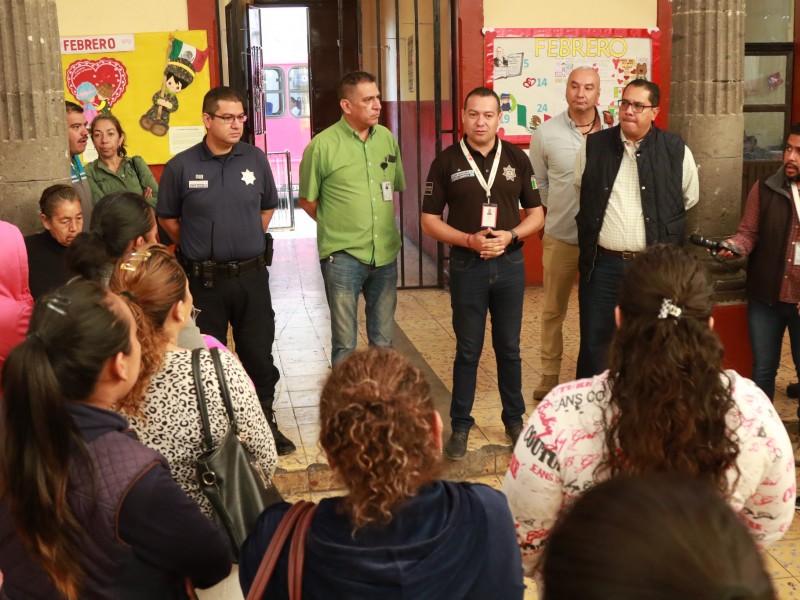 Apuestan por la seguridad en las escuelas de Tlajomulco