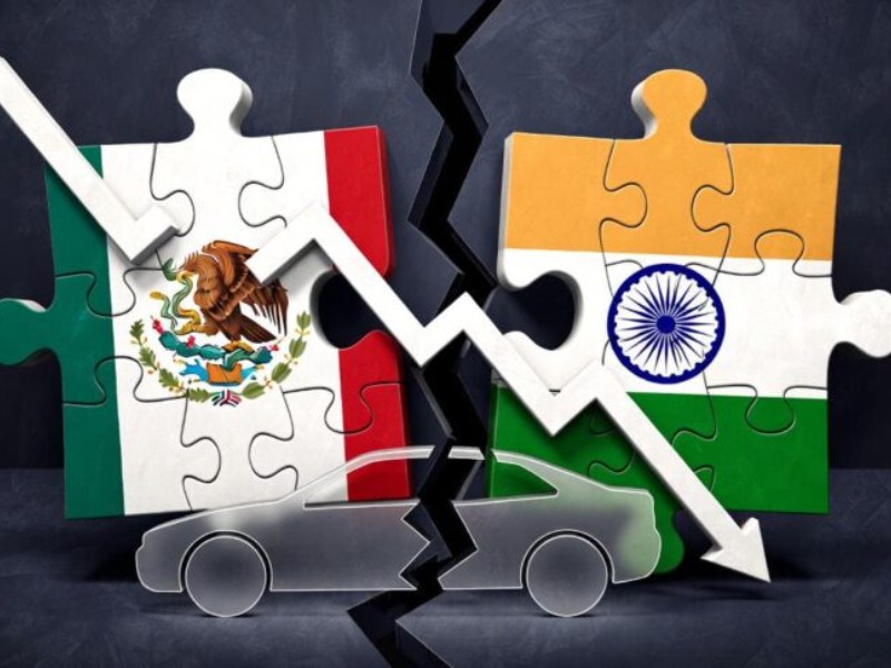 Aranceles de México golpean fuerte al sector automotriz indio