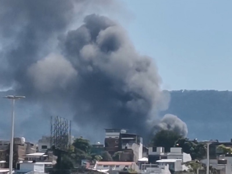 Arde bodega de empresa cafetalera en chiapas