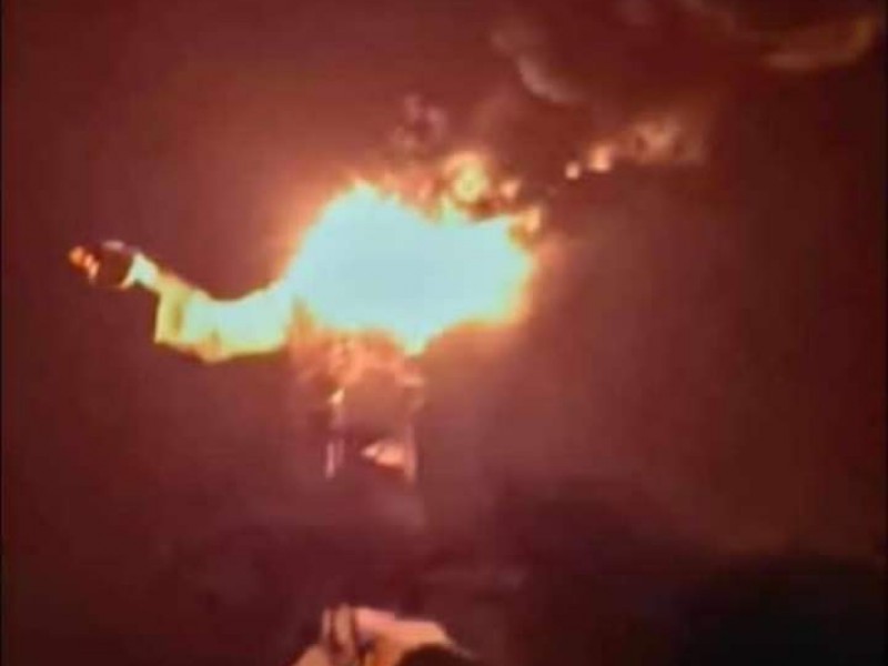 Arde Cristo Pescador de la Concordia en Chiapas