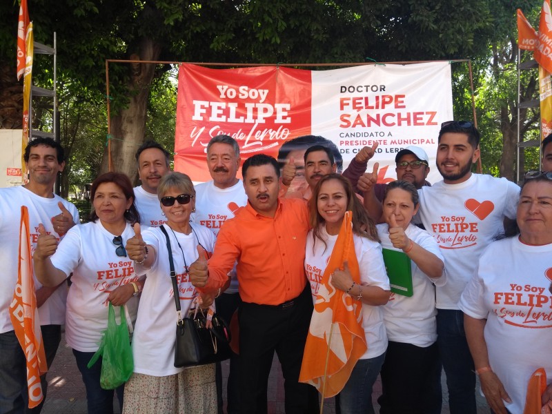 Arranca campaña Felipe Sánchez por Movimiento Ciudadano