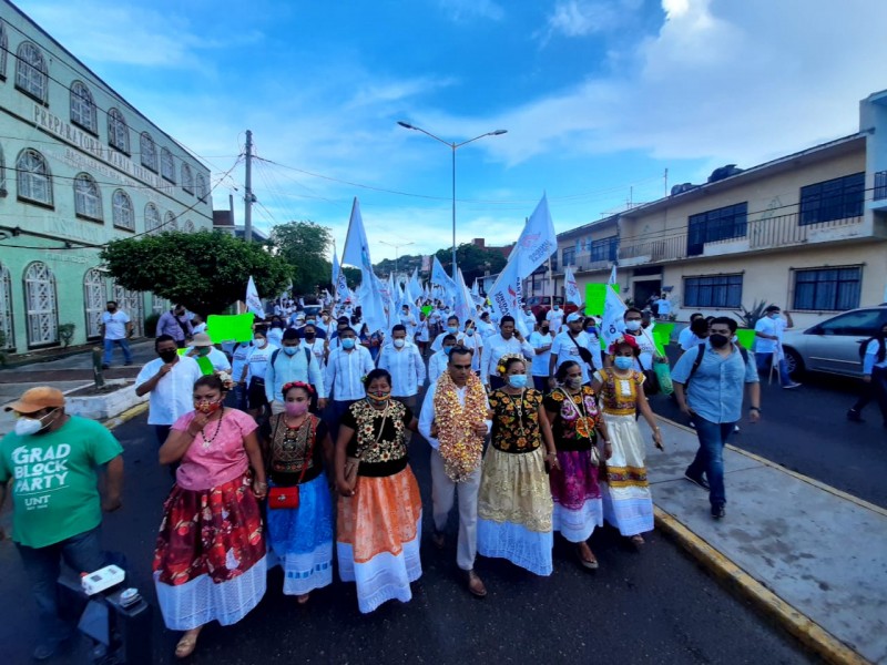 Inicia campaña Jorge Arroyo a la presidencia de Salina Cruz