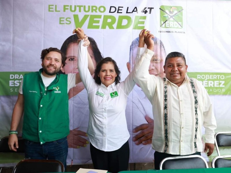 Arranca campaña Laura Estrada al senado por el PVEM
