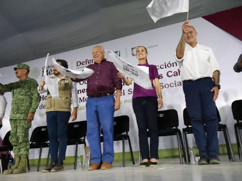 Arranca Claudia Sheinbaum inicio de obra de hospital del IMSS
