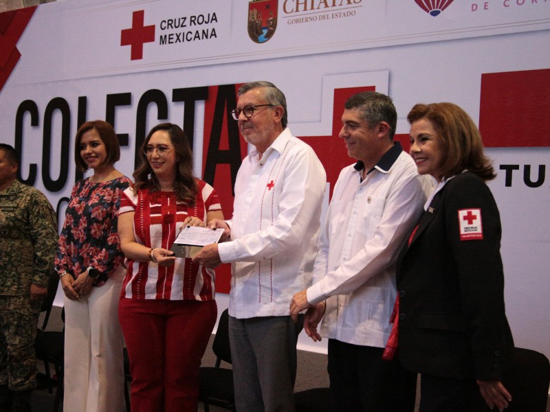 Arranca Colecta Cruz Roja en Chiapas