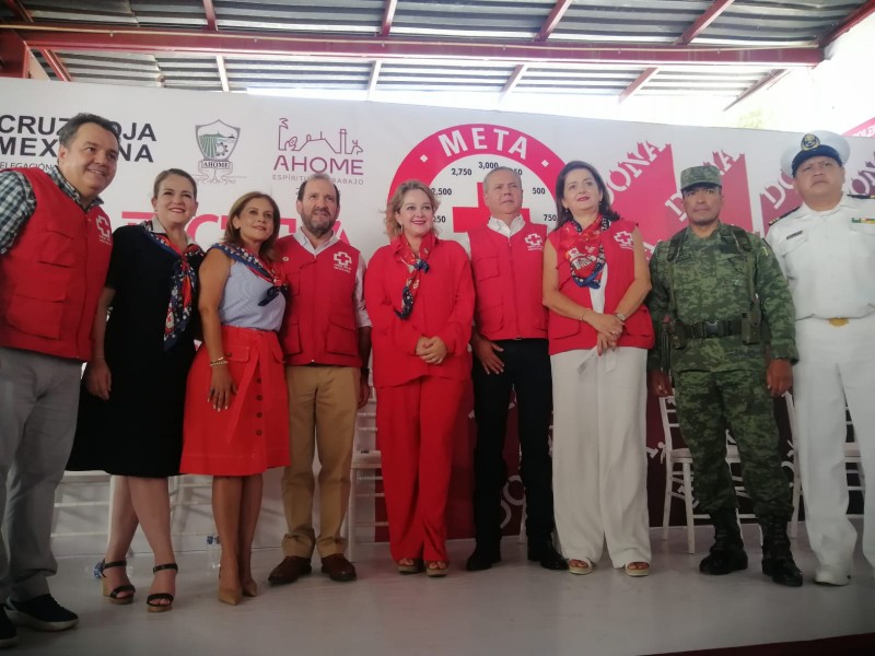Arranca colecta de Cruz Roja Mexicana 2022 en Ahome