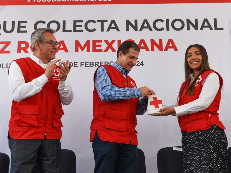 Arranca Colecta Nacional de la Cruz Roja Mexicana