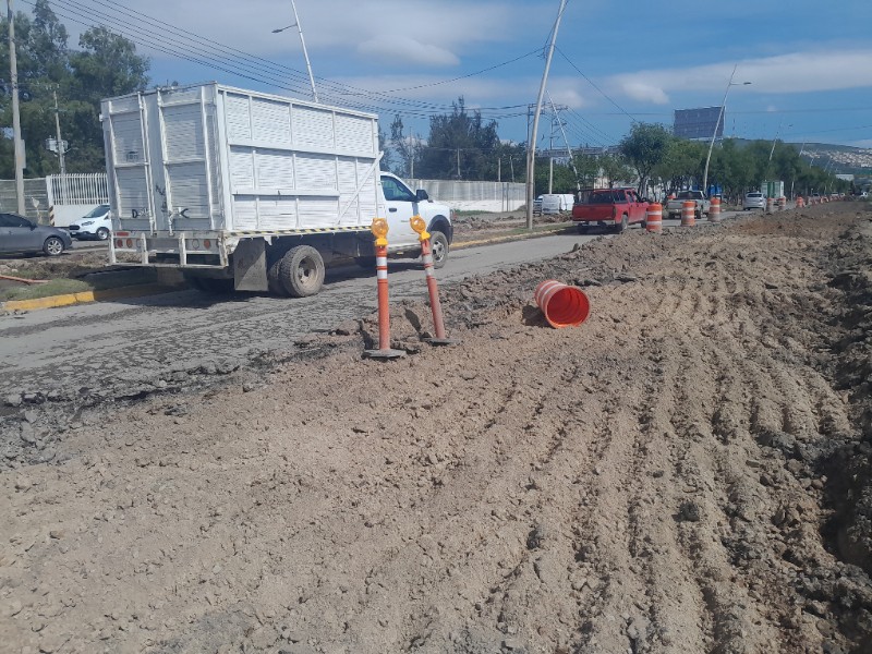 Arranca contraflujo en Adolfo B Horn por obras