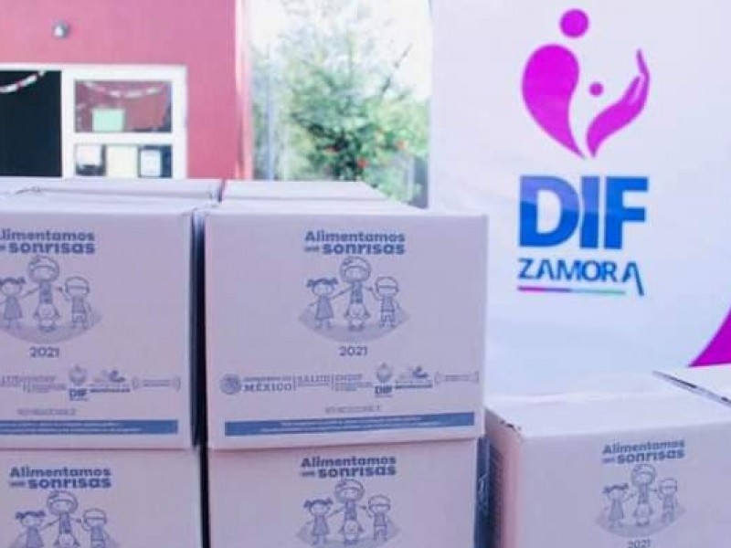 Arranca el programa de entrega de despensas en Zamora