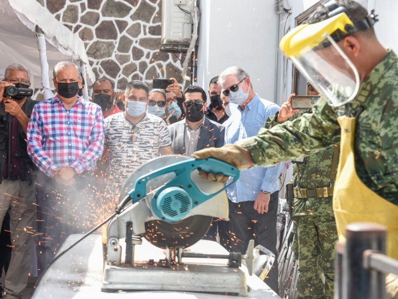 Arranca en Ahome canje de armas de fuego