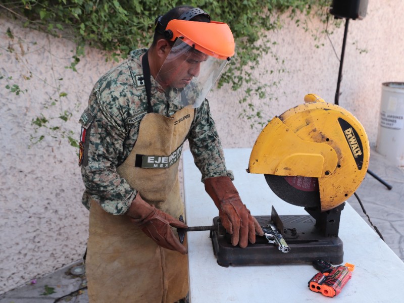 Arranca en Guasave el programa de Desarme Voluntario 2025