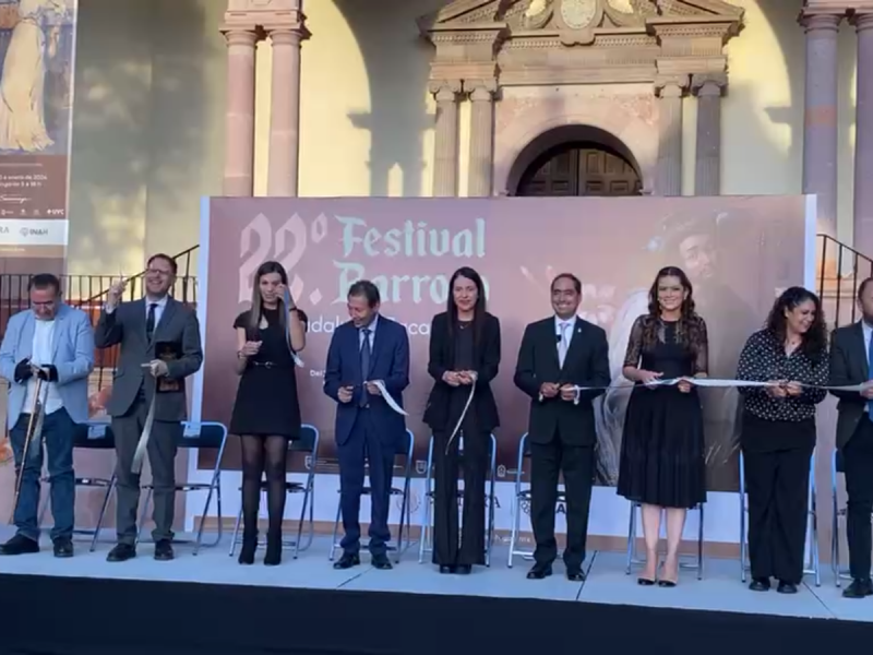 Arranca Festival Barroco, y Cultural Artístico 2023