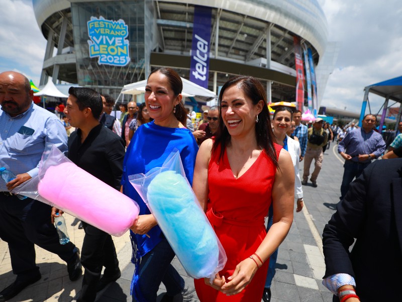 Arranca Festival Vive Verano León 2025 con diversión para las familias