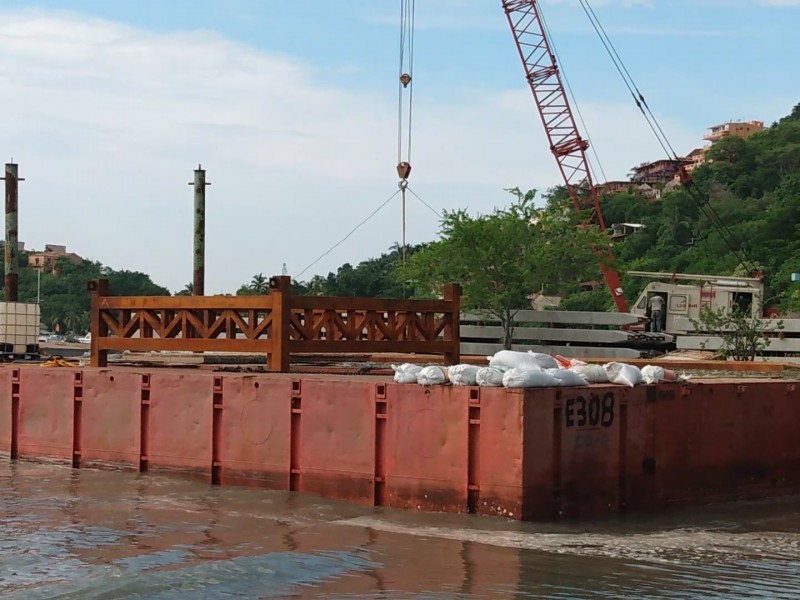 Arranca hincado de pilotes de Muelle Principal