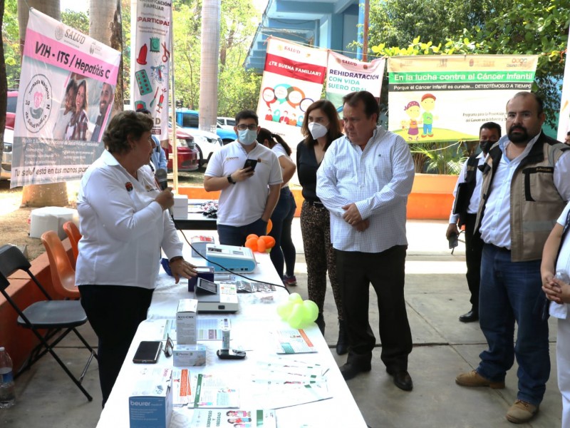 Arranca jornada nacional de Salud en Villaflores