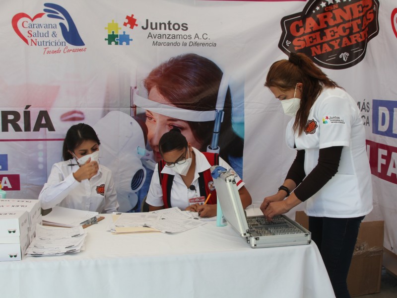 Arranca la Caravana de Salud y Nutrición en Tepic