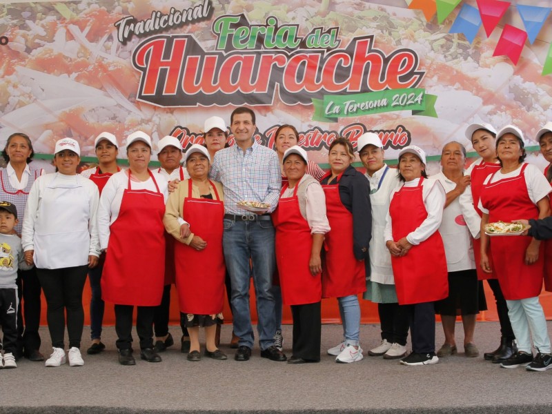 Arranca la feria del Huarache en Toluca