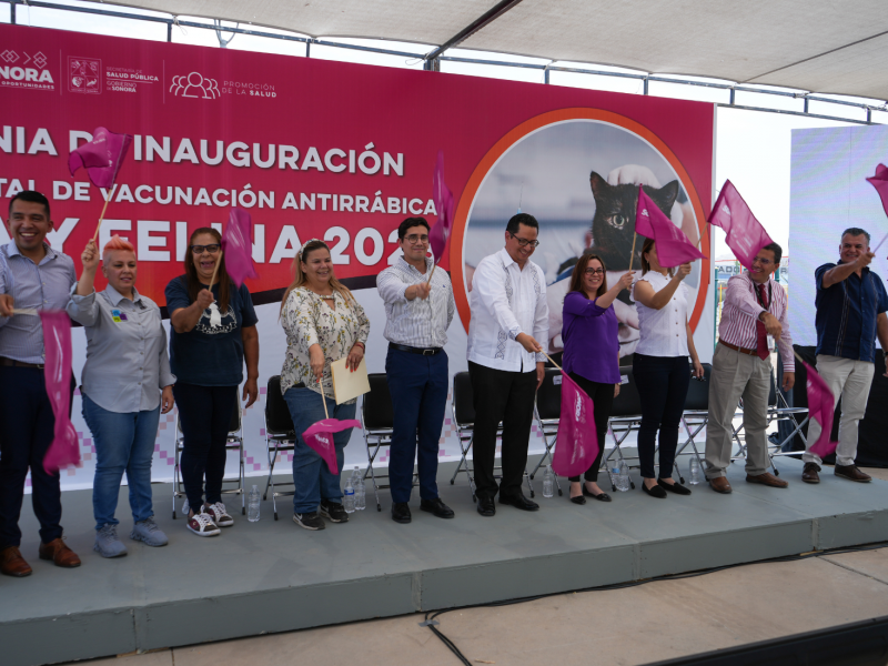 Arranca la Jornada Estatal de Vacunación Antirrábica Canina y Felina