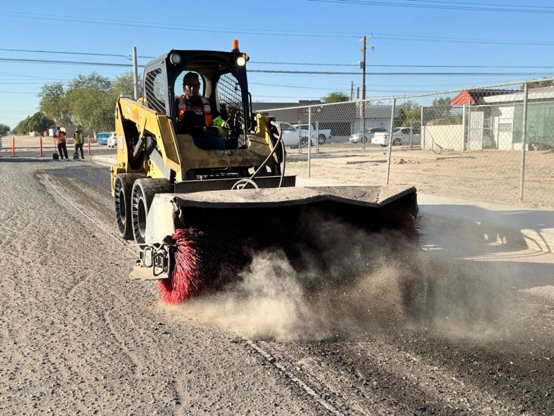 Arranca la pavimentación en la colonia 10 de Abril.