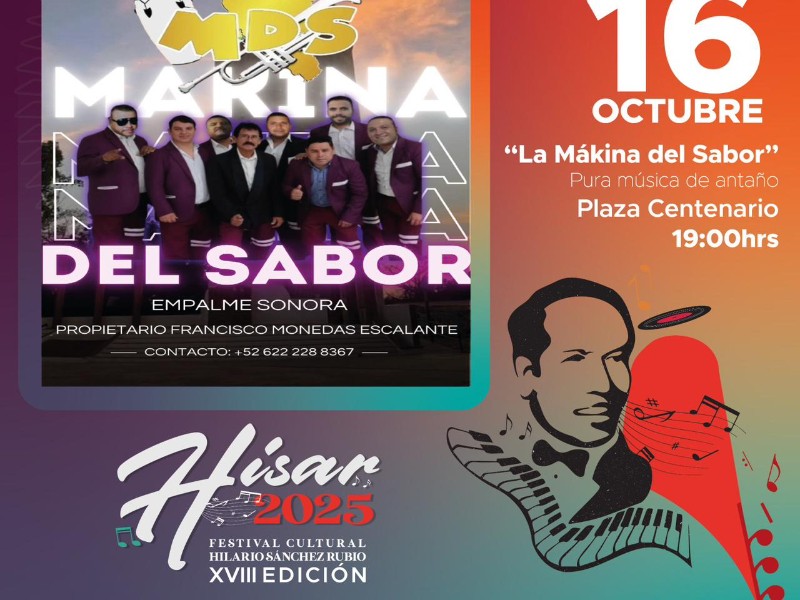 Arranca la XVIII Edición del Festival HISAR 2025 en Empalme
