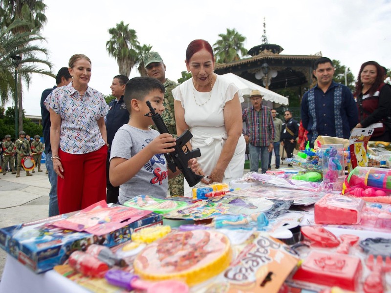 Arranca módulo de canje de armas en Xalisco