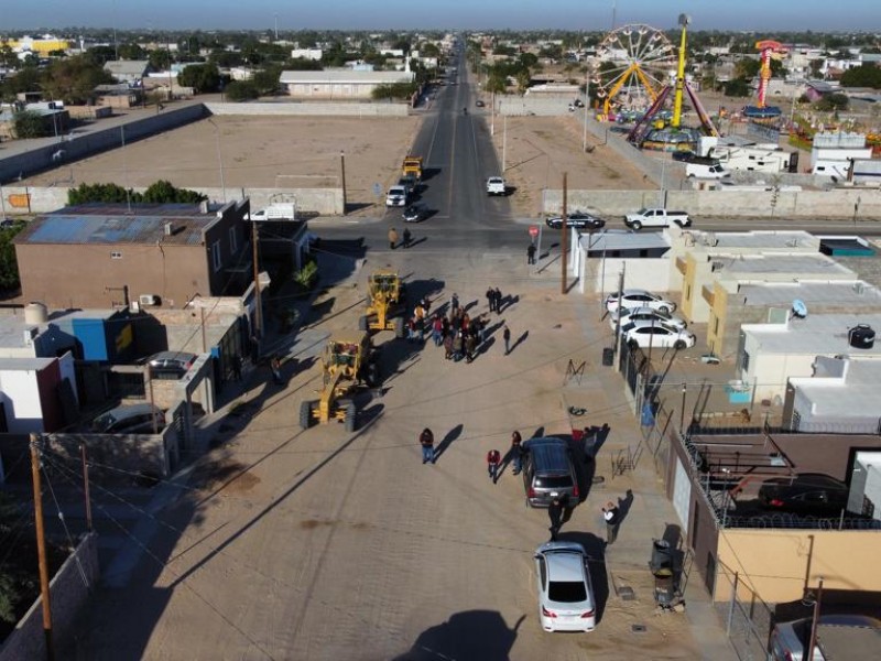 Arranca nueva pavimentación en la Tlaxcala